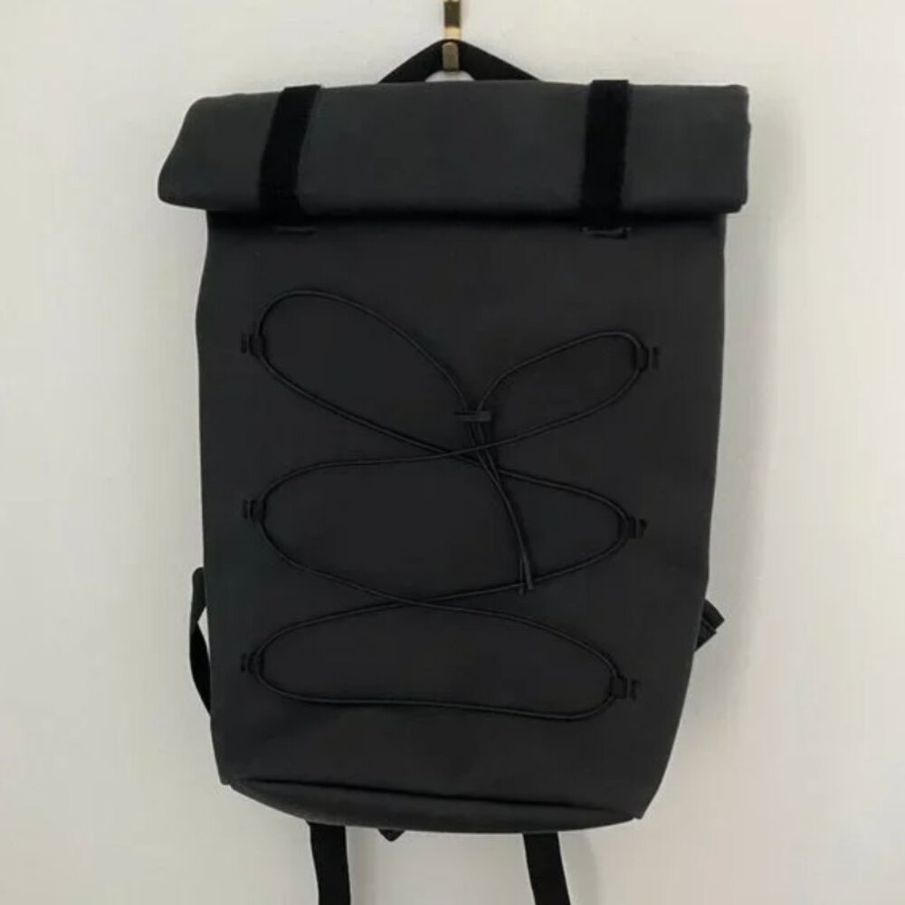 Rains waterproof, roll top backpack